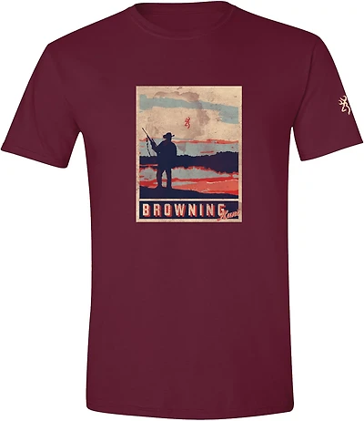 Browning Men's USA Landscape T-shirt