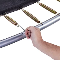 AGame 16 ft Round Trampoline with Basketball Goal