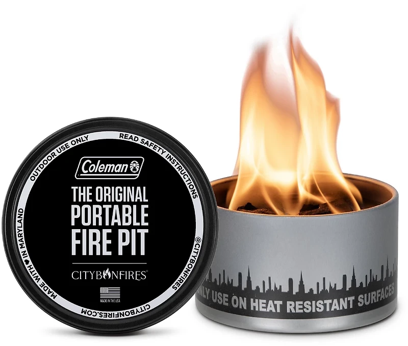 Coleman City Bonfires Mini Portable Fire Pit