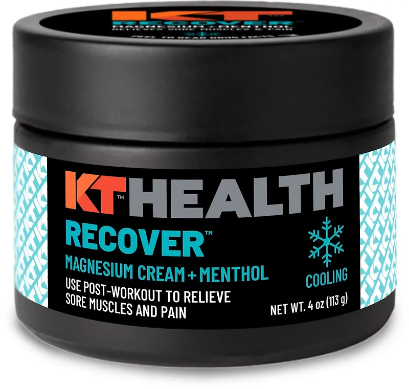 KT Tape Magnesium 4 oz Recovery Cream