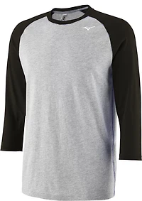 Mizuno Men's Practice 3/4-Sleeve T-shirt