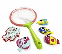 Prime Time Toys Splash Bombs Tropical Reef Scrambling Diving Fish Net Set Pool Game