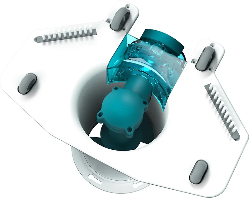 Kokido Telsa PWRBLADE 40 Large Volume Rechargeable Pool Vacuum with Bag