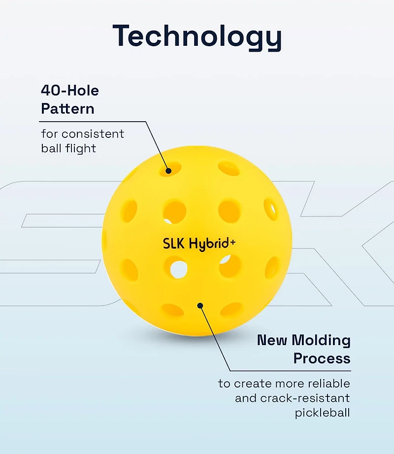 Selkirk Sport SLK Hybrid+ Pickleball Balls 4-Pack
