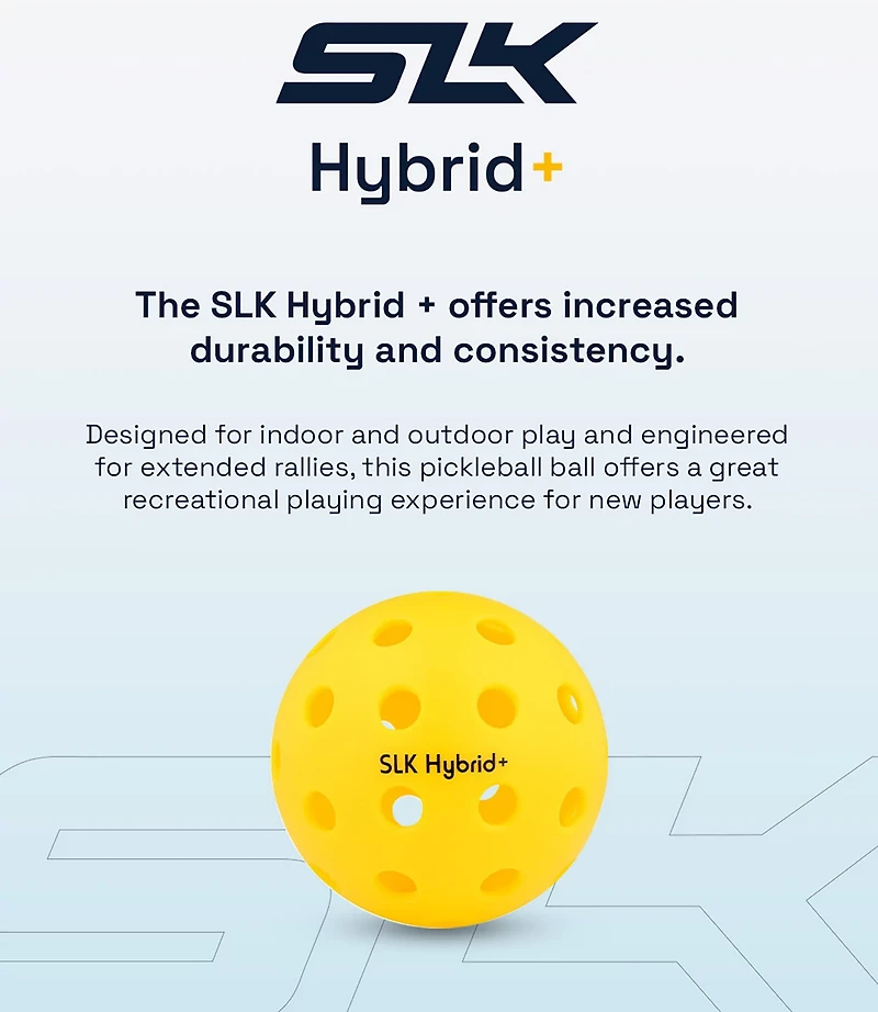 Selkirk Sport SLK Hybrid+ Pickleball Balls 4-Pack