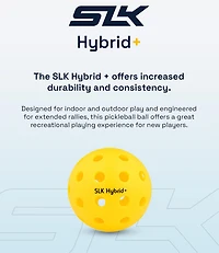 Selkirk Sport SLK Hybrid+ Pickleball Balls 4-Pack