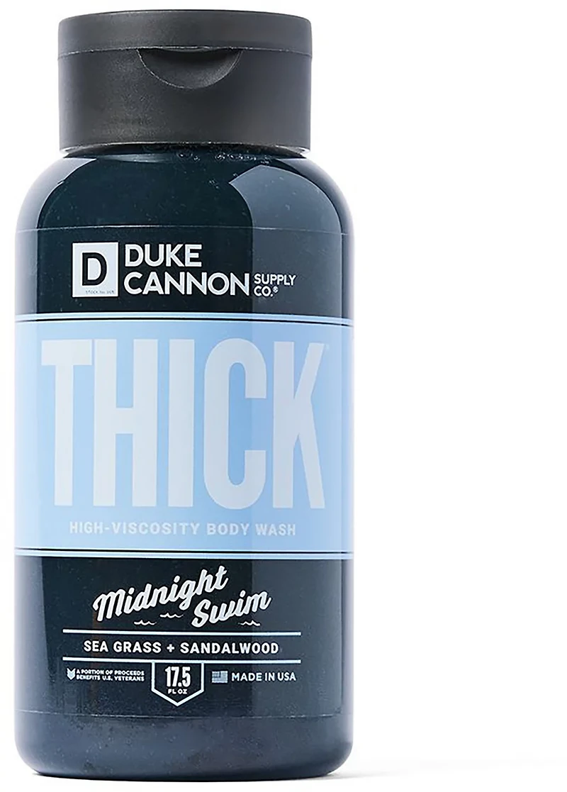 Duke Cannon Midnight Swim THICK Body Wash
