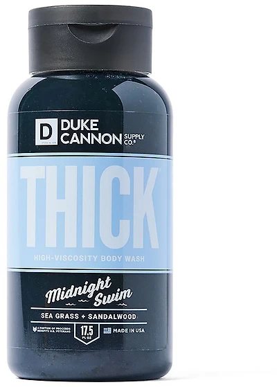 Duke Cannon Midnight Swim THICK Body Wash