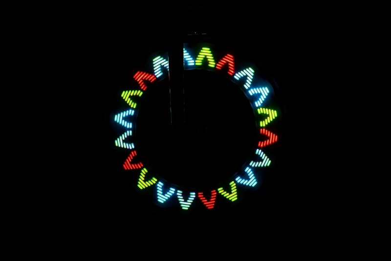 Brightz Shape Brightz LED Pattern Select Bike Clip-On Spoke Light