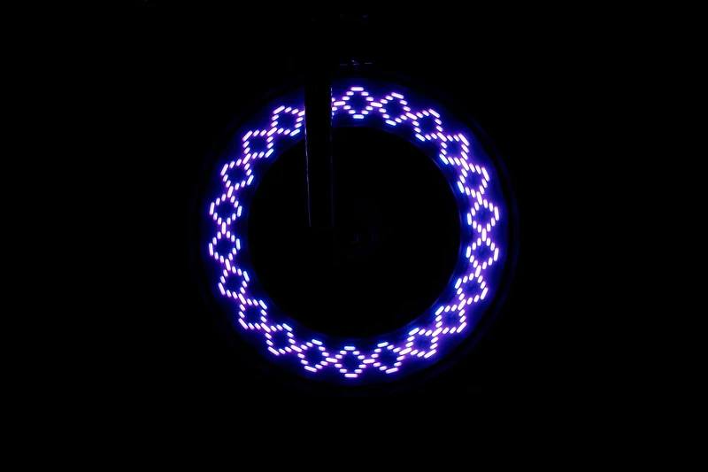 Brightz Shape Brightz LED Pattern Select Bike Clip-On Spoke Light