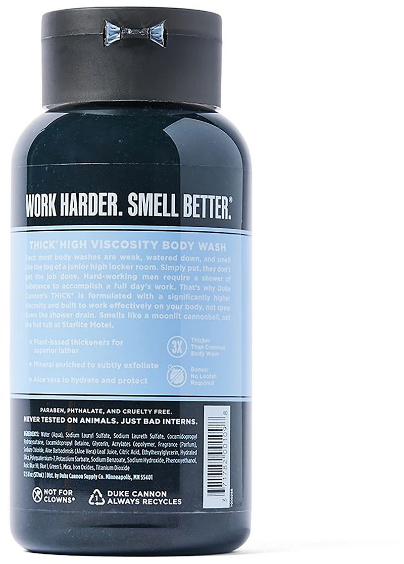 Duke Cannon Midnight Swim THICK Body Wash