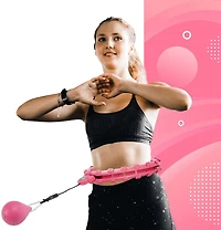 TGU Smart Weighted Hula Hoop with Timer