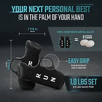 Egg Weights Youth 1 lb Running Pods Hand Dumbbell Weights