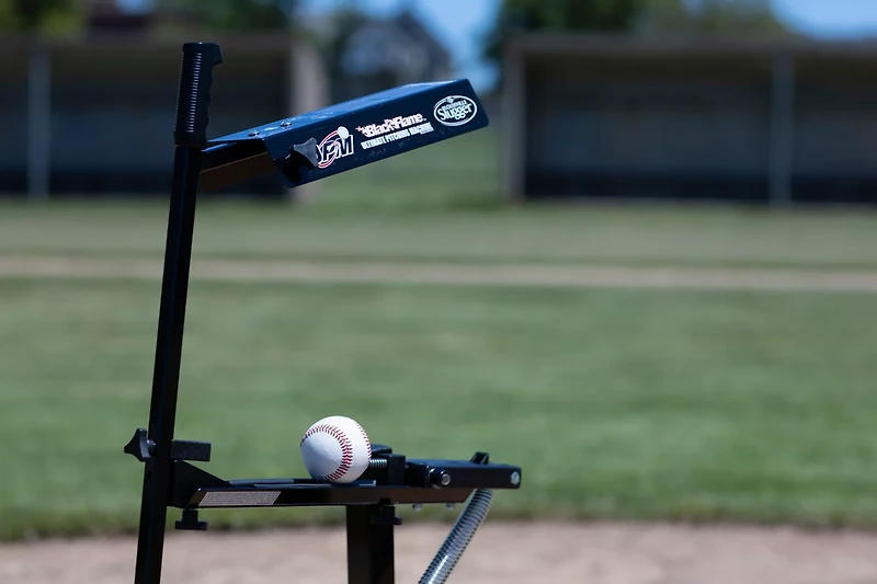Louisville Slugger Black Flame Ultimate Pitching Machine