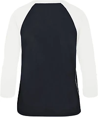 '47 Women's Atlanta Braves Harmony Ava Raglan T-shirt