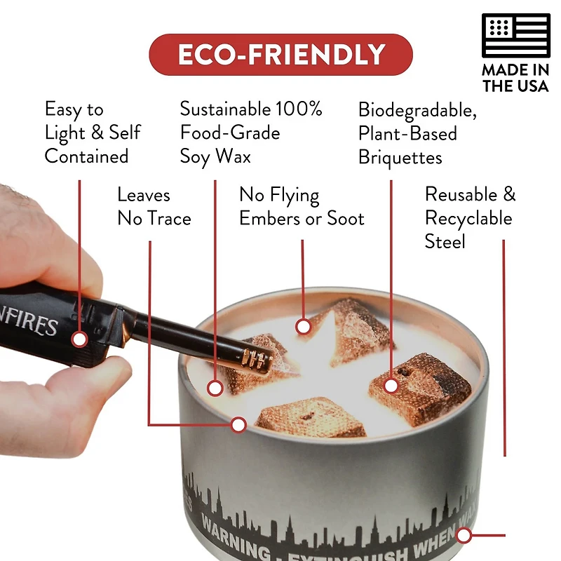 Coleman City Bonfires Mini Portable Fire Pit