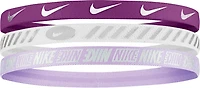 Nike Girls' Metallic Headband 3-Pack