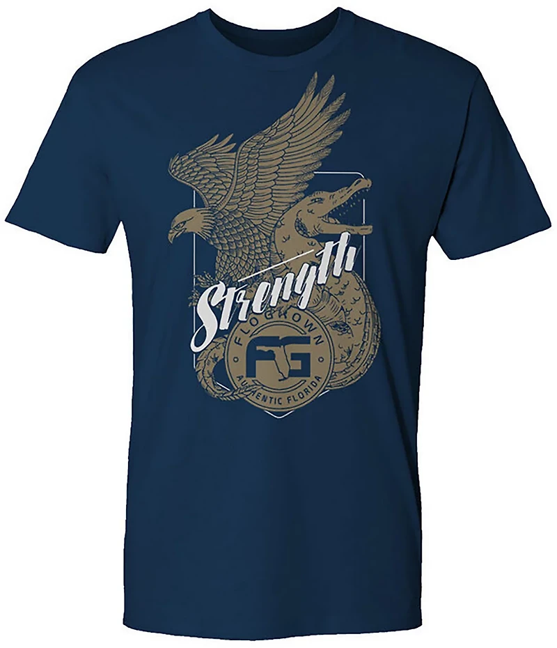 FLOGROWN Men's Strength Team Graphic T-shirt