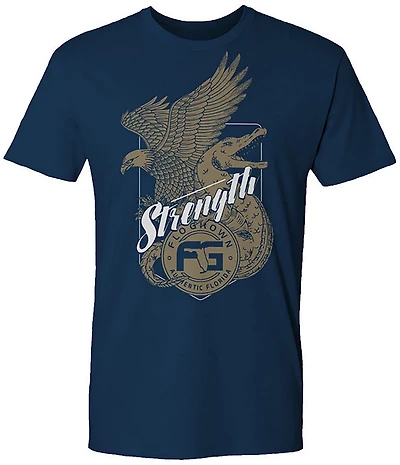 FLOGROWN Men's Strength Team Graphic T-shirt