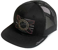 FLOGROWN Men's Fine Lines Flag Trucker Hat