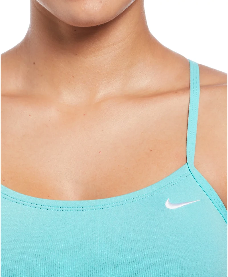Nike Women's HydraStrong Solid Cutout 1-Piece Swimsuit