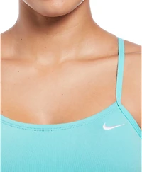 Nike Women's HydraStrong Solid Cutout 1-Piece Swimsuit