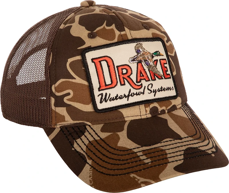 Drake Men's Square Patch Foam Front Ball Cap