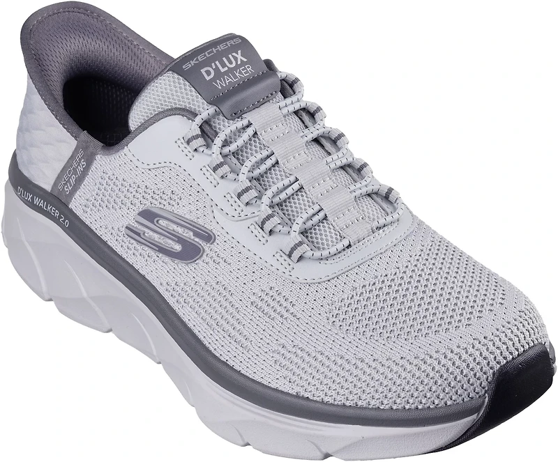 SKECHERS Men's D'Lux Walker 2.0 Rezinate Slip-In Relaxed Fit Shoes