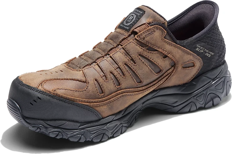 SKECHERS Men's Holdredge Ryker Safety Toe Work Shoes