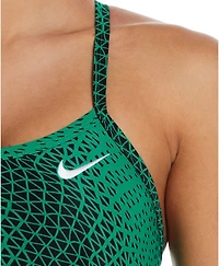 Nike Women's HydraStrong Delta Racerback One Piece Swimsuit