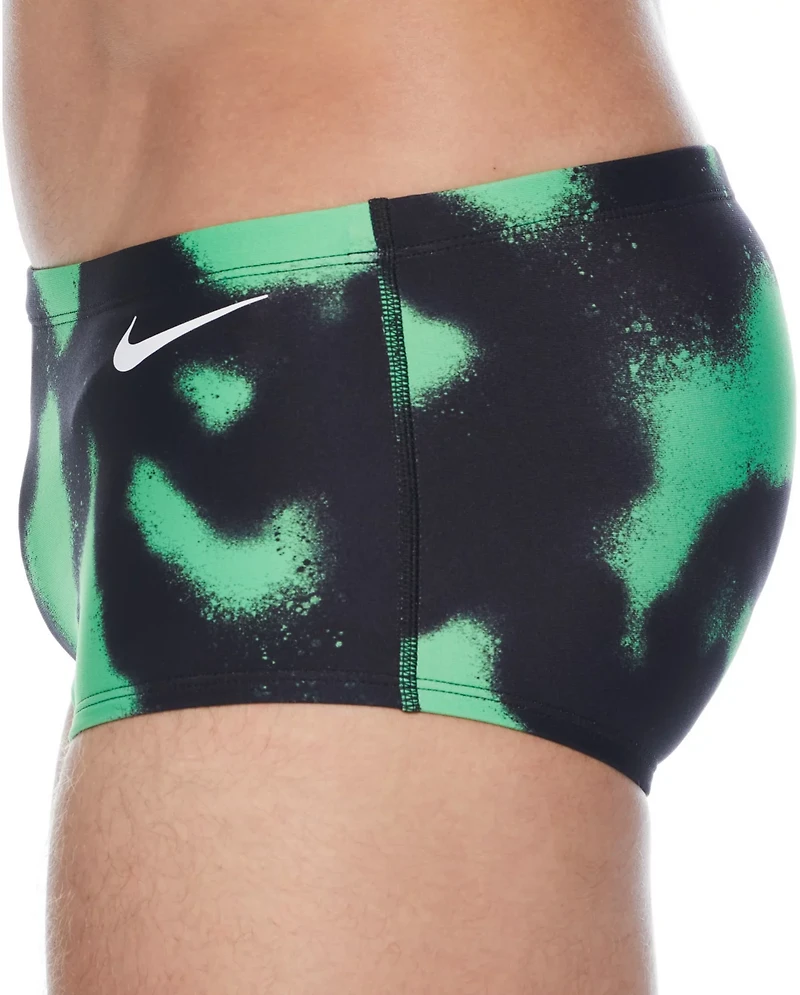 Nike Men's HydraStrong Multi Print Square Leg Swim Brief