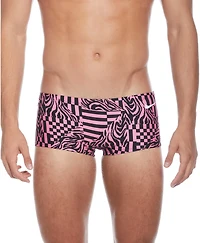 Nike Men's HydraStrong Multi Print Square Leg Swim Brief