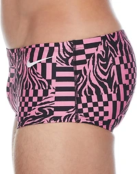 Nike Men's HydraStrong Multi Print Square Leg Swim Brief