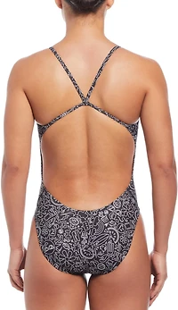Nike Women's Cutout One Piece Swimsuit