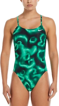 Nike Women's Cutout One Piece Swimsuit