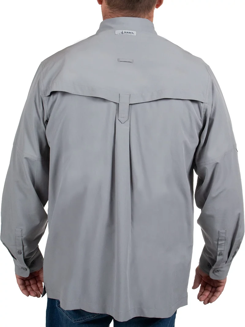 Habit Men's Forage River Long Sleeve River Guide Fishing Shirt
