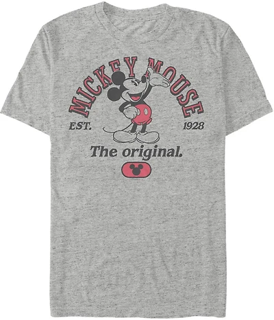 Mad Engine Disney Men's Mickey Mouse Original Athlete Short Sleeve T-shirt