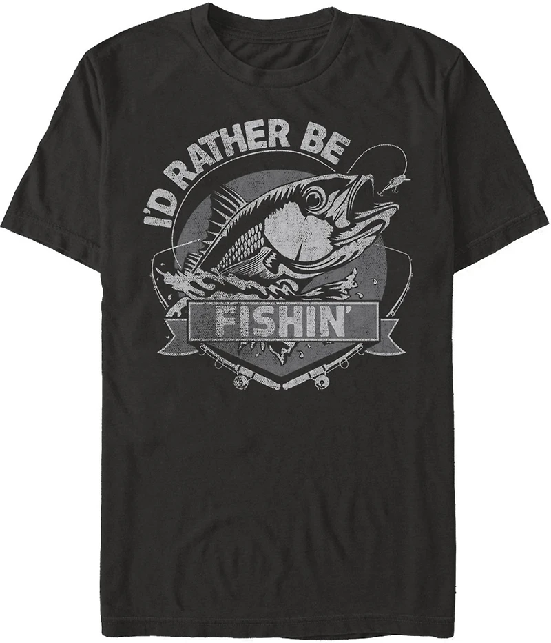 Mad Engine Generic Men's Just Fish Short Sleeve T-shirt