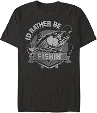 Mad Engine Generic Men's Just Fish Short Sleeve T-shirt