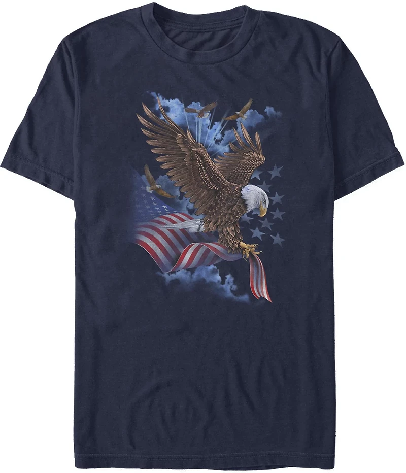 Mad Engine Generic Men's Soaring eagle Short Sleeve T-shirt