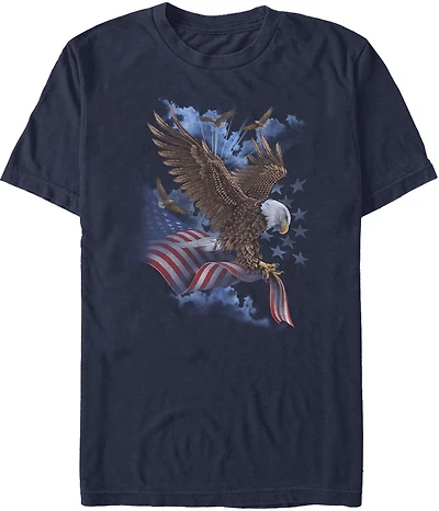 Mad Engine Generic Men's Soaring eagle Short Sleeve T-shirt