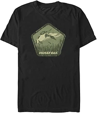 Mad Engine Mossy Oak Men's Duck Hunting Badge Short Sleeve T-shirt
