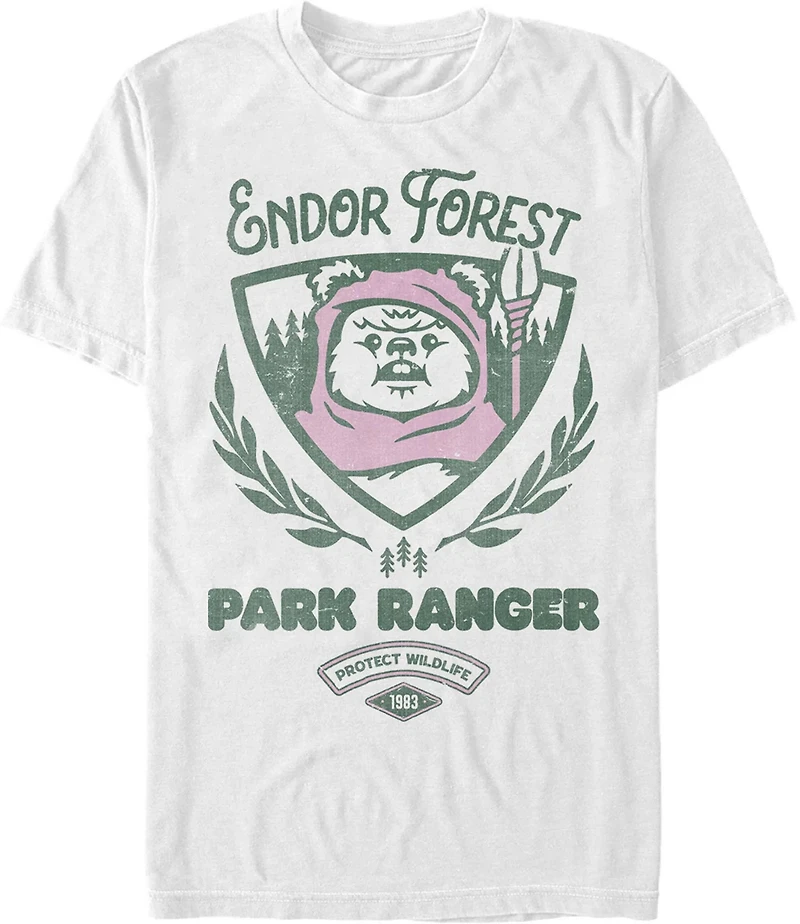 Mad Engine Star Wars Men's Park Ranger Short Sleeve T-shirt