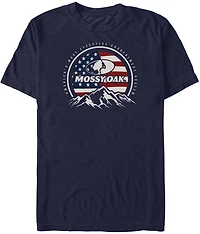 Mad Engine Mossy Oak Men's Crest Valley Short Sleeve T-shirt
