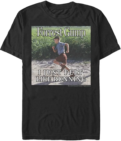 Mad Engine Forrest Gump Men's Running Short Sleeve T-shirt