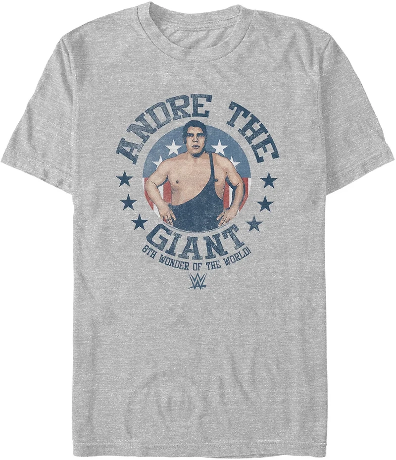 Mad Engine WWE Men's Andre Retro Giant Short Sleeve T-shirt