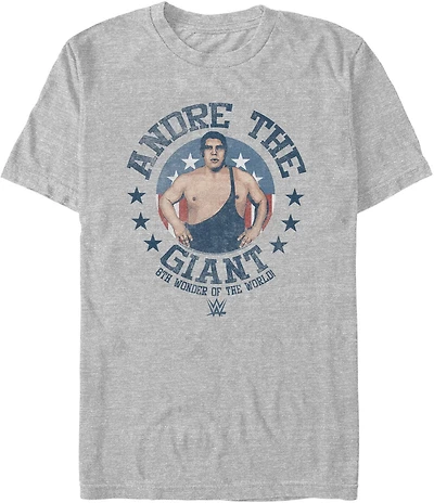 Mad Engine WWE Men's Andre Retro Giant Short Sleeve T-shirt