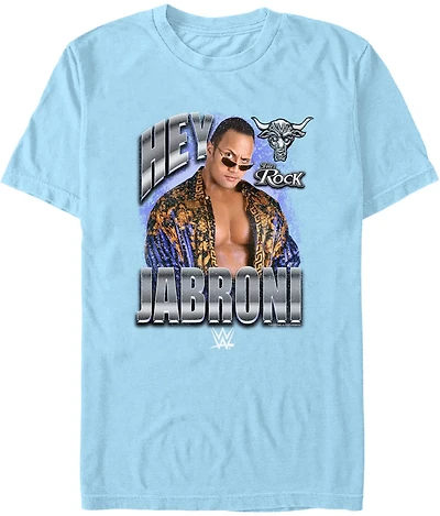 Mad Engine WWE Men's Rock Jabroni Short Sleeve T-shirt