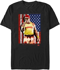 Mad Engine WWE Men's Hogans Here Short Sleeve T-shirt