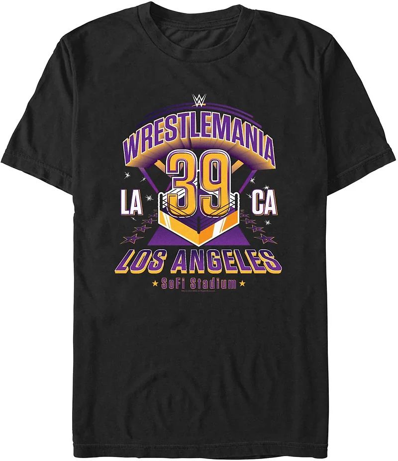 Mad Engine WWE Men's WM39 Los Angeles Short Sleeve T-shirt